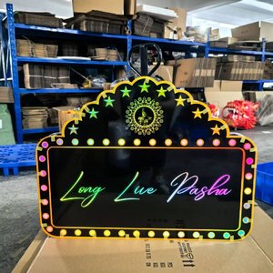 Lập trình cuộn màn hình Bảng tin LED chiếu sáng điều khiển từ xa đầy màu sắc màn hình lớn cầm tay - Product Image 5
