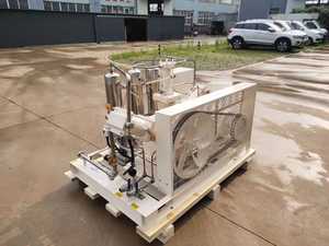 Compresseur d'oxygène dentaire BROTIE 60m/h 150Bar Haute pression Refroidi par air Sans huile Portable Piston 220V/380V Contrôlé par PLC Aluminium - Product Image 4