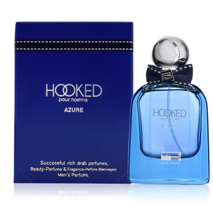 Profumo da Uomo Hooked Azure 100ml, Fragranza Floreale a Lunga Durata per Uso Quotidiano - Product Image 1