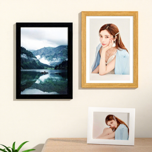 Cornice Portafoto Semplice in Legno Artificiale, Ornamenti all'Ingrosso, Cornice Rettangolare <span class=keywords><strong>da</strong></span> Tavolo o <span class=keywords><strong>da</strong></span> Parete - Product Image 2