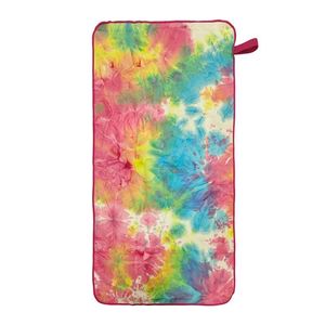 Factory Cheap Price Outdoor Traditional Tie-Dye Process Microfiber Absorb Water Beach Towel - Product Image 3
