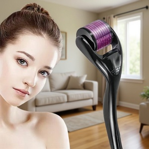 Rodillo Masajeador Facial con Microagujas, Herramienta para el Cuidado de la Piel, para Salón y Hogar, Equipo de Belleza - Product Image 1