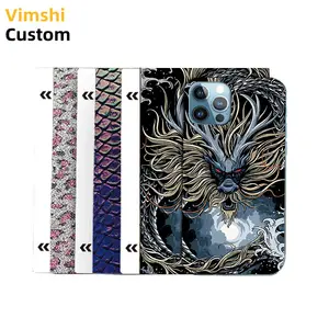 Vimshi OEM Custom Luminous Cell Phone Back Screen Protector Film Machine Cutter Sticker Wrap Cover Clear Skin On Mobile Phone