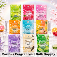 Kit de Pédicure en Gros Orange Bubble Eruption, Traitement des Pieds en 5 Étapes au Collagène Détoxifiant, Boîte pour Spa de Beauté, Personnalisation OEM ODM Disponible