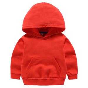 Stock listo para enviar algodón Color sólido <span class=keywords><strong>Sudadera</strong></span> con capucha para niños ropa de bebé niños sudaderas con capucha sudaderas - Product Image 5