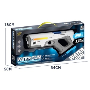 EPT Elektrikli Su Tabancası 170ml - 7-9m Menzilli Otomatik Su Tabancası, Yaz Açık Hava Oyuncağı Çocuklar ve Yetişkinler için Plaj Oyunları - Product Image 4