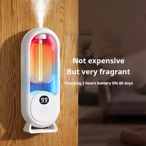 Stock de fábrica, pantalla Digital recargable para <span class=keywords><strong>el</strong></span> hogar inteligente, difusor de aromaterapia, purificador de <span class=keywords><strong>aire</strong></span> de aceite esencial para ventilación - Product Image 5