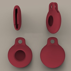 Per <span class=keywords><strong>Apple</strong></span> AirTag custodia con portachiavi, Multi-colore <span class=keywords><strong>Silicone</strong></span> protettivo per AirTag accessori Tracker <span class=keywords><strong>Cover</strong></span> per bambini, animali domestici - Product Image 4