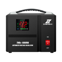 Régulateur de tension automatique SVC 1KVA/3KVA/5KVA à commande servo-moteur avec écran LCD, fréquence 50Hz