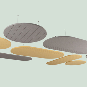 Panneau acoustique de plafond suspendu Déflecteur insonorisant insonorisé Panneau acoustique d'insonorisation suspendu <span class=keywords><strong>pour</strong></span> <span class=keywords><strong>studio</strong></span> - Product Image 3