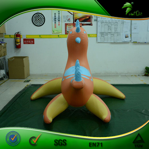 Hongyi flotante inflable naranja dragón de juguete inflable personalizado Dragón de mar - Product Image 3