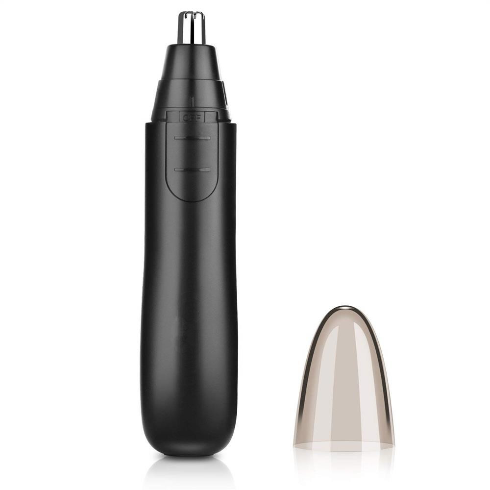 Электронный триммер для волос в носу и ушах для мужчин и женщин, безболезненная обрезка, водостойкий триммер с двойными лезвиями