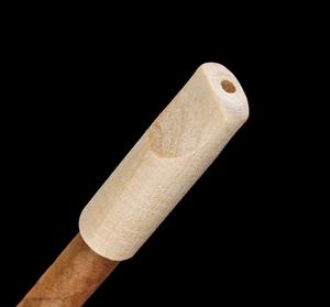 Benutzer definiertes Markenlogo 10mm Naturholz filter für Zigarren Manuelle Holz spitze im klassischen Stil für Geschenk handwerk - Product Image 1