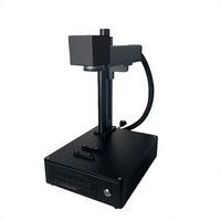 Machine de marquage laser intégrée à fibre optique Huike 20W pour médailles, pièces commémoratives, pendentifs métalliques, gravure de motifs et de textes