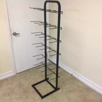 Étagère multicouches personnalisée avec panier métallique présentoir de boulangerie présentoir de magasin de détail présentoir de snacks revêtement en poudre WU-30