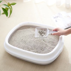 Nouvel Arrivage <span class=keywords><strong>Bac</strong></span> <span class=keywords><strong>à</strong></span> Litière pour Chat en Plastique Semi-fermé Amovible Grande Capacité avec Pelle de Nettoyage SY-461 Produits pour Animaux de Compagnie - Product Image 5