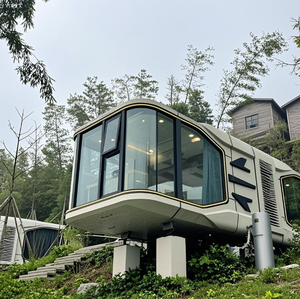 Cápsula Pequeña Inteligente y Conveniente con Cocina y Baño, Espacio Móvil de Glamping para Uso en Hoteles y Villas - Product Image 2