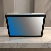 Monitor LCD Industrial LED IPS de 15.6 Pulgadas con Interfaces VGA/USB/DVI