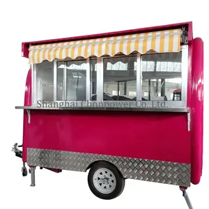 Chonpower Hot Selling Voedsel Trailer Mobiele Truck Snelle Snack Kar Te Koop