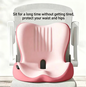 Coussin de siège ergonomique en mousse à mémoire de forme Royal Ingenuity, soutien lombaire et des hanches, amovible et lavable, en forme de <span class=keywords><strong>L</strong></span>, pour le bureau, la voiture, les longs trajets - Product Image 2