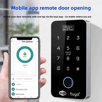 WIFI Tuya Smart Outdoor IP65 Waterproof Door Lock Access Control System Standalone Biometric Fingerprint Card Reader