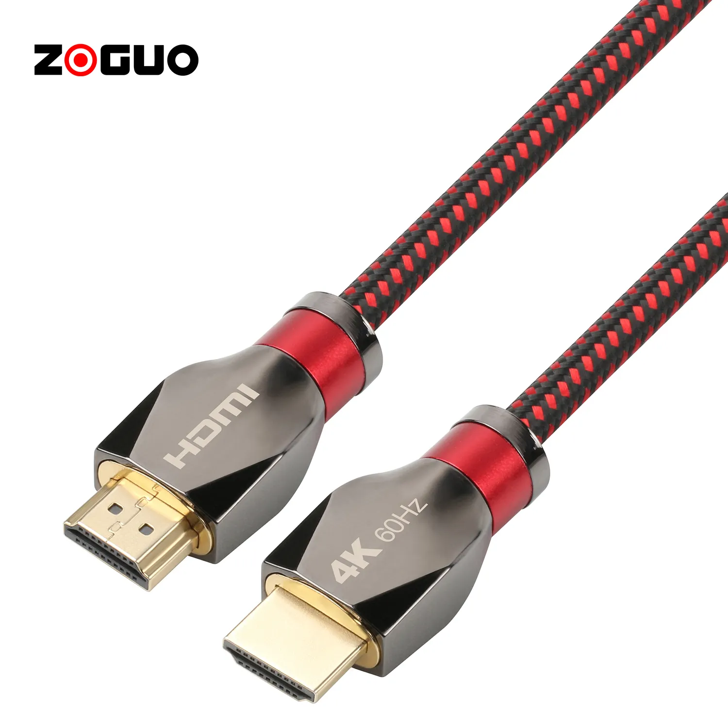 High Quality Ultra-HD 18Gbps supports 4K HDR, 3D, 2160P, 1080P, Ethernet Braided HDMI to HDMI Cable