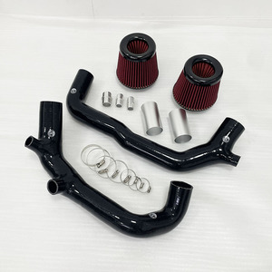 Kit de Mangueras de Admisión de Aire para <span class=keywords><strong>BMW</strong></span> E92 2.5" N54 E90 E93 E60 E82 E88 E89 135i 335i 535i <span class=keywords><strong>Z4</strong></span> con Filtro de Aire y Tubo de Admisión de Silicona - Product Image 1