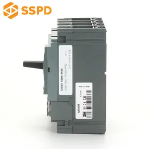 SSPD MCCB CNSV 100A 4P izolasyon Schneider elektrik kalıplı kasa için uygunluk devre kesici