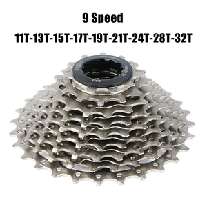 <span class=keywords><strong>Cassette</strong></span> de 9 velocidades para bicicleta de montaña, <span class=keywords><strong>11</strong></span>-32T, volante apto para piñón libre - Product Image 3