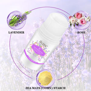 IKZEE 72 horas de control de olores lavanda Rosa 40g mujeres hombres orgánico personalizado natural recargable cuerpo velocidad <span class=keywords><strong>desodorante</strong></span> para hombres - Product Image 2