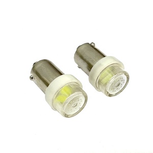 ADT หลอดไฟ LED 2ดวงแบบใสไฟ LED 6.3โวลต์44 BA9S #555หลอดไฟ LED สีฟ้าน้ำแข็งใส - Product Image 5