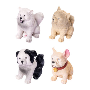 Set di Statuette in Resina in Miniatura di Golden Retriever e <span class=keywords><strong>Bulldog</strong></span> <span class=keywords><strong>Francese</strong></span> <span class=keywords><strong>per</strong></span> Decorazione Diorama - Product Image 6