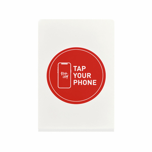 Tarjeta NFC con Chip NTAG213 para Reseñas de Google, Tarjeta Inteligente de PVC Resistente al Agua para Menús de Restaurantes, Códigos QR, <span class=keywords><strong>Facebook</strong></span> y TikTok - Product Image 1