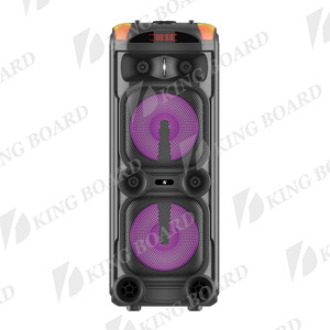 Caixa de Som para Festa ao Ar Livre KTS-1940 KBroad BT Sem Fio Dupla de 8 Polegadas USB&TF&AUX Controle Remoto [Premium] - Product Image 3