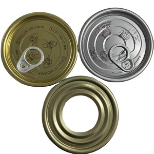 Tapas de punta fácil de abrir para latas de atún, tapas de extremo fácil de abrir, Llid 73mm, 300 - Product Image 1