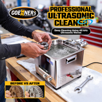 Dégraissant professionnel pour pièces de laboratoire et atelier, 15L, 360W/400W, 40kHz, avec vanne de vidange, préréglages P1-P3, 1-99, en acier inoxydable robuste