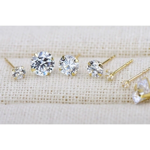 Pendientes de Plata de Ley S925 LT-ED463 con Zirconia, Diseño Simple para Oreja, para Hombres, Mujeres y Niños de 3-10 mm, para Aniversarios - Product Image 4