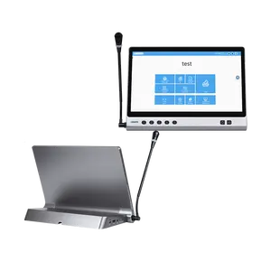 Teilen Touchscreen Papier loses integriertes Konferenz system 15.6 Konferenz-Desktop-Terminal mit Mikrofon