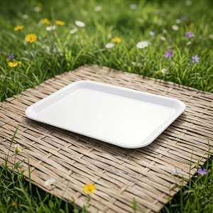 Large <strong>Serving</strong> Platter Buffet Tray <strong>Plates</strong>, White <strong>Rectangular</strong> Platters for Food <strong>Serving</strong> Trays for Party, Entertaining, Appetizer - Product Image 3
