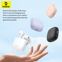Écouteurs sans fil Baseus W04 2023 d'occasion, son stéréo, écouteurs Bluetooth avec suppression du bruit pour le sport, la musique, la salle de sport, l'entraînement