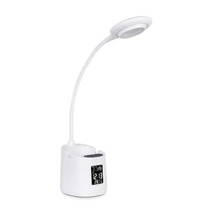 Lámparas de escritorio KALIM serie 5W LED CCT Flexo en blanco con rango de temperatura de color 3000-4500-6000K - Product Image 1
