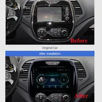 Android Auto Radio para Renault Captur CLIO Samsung QM3 2011 - 2018 Estéreo Carplay Sistema de navegación GPS 2 Din DSP DVD Unidad principal