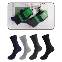 Chaussettes Homme Fines en Coton Uni Design Excellent pour le Printemps, Style Décontracté, Plusieurs Couleurs