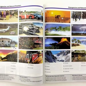 พจนานุกรมภาพประกอบภาษาอังกฤษ OPD หนังสือกระดาษอาร์ตขนาด A5 สำหรับการสร้างคำศัพท์ - Product Image 3