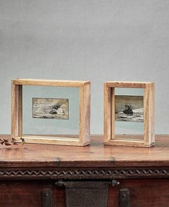 Cuadro Decorativo Rectangular BYB Art Deco para Sala de Estar, Impresión en Lienzo de Paisaje Pintado a Mano, Marco Personalizado de Madera/PS, Acabado de Lujo Ligero - Product Image 1