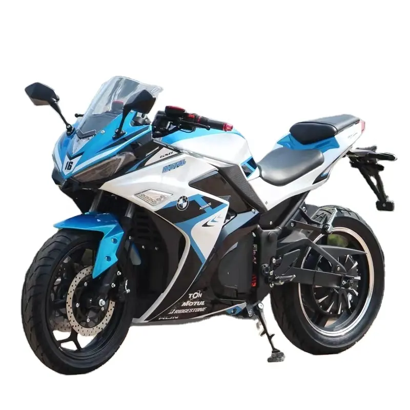 Engtian electric racing motorcycles 8000w power motor with lithium battery electric motorcycle