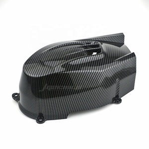 Protezione cambio moto ABS coperchio trasmissione motore carbonio <span class=keywords><strong>accessori</strong></span> <span class=keywords><strong>per</strong></span> <span class=keywords><strong>VESPA</strong></span> SPRINT PRIMAVERA 50 150 125 2019-2024 - Product Image 4