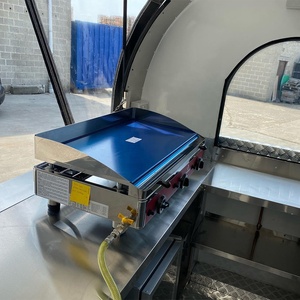 Remorque alimentaire mobile très demandée pour le fromage grillé, Panini, avec plaque de cuisson gaz/électrique, certifiée ADR, pour la vente de bonbons - Product Image 6