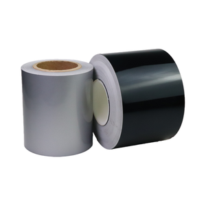 Panneau en acrylique noir, blanc et argenté résistant à la chaleur Vizlent avec ruban adhésif pour marquage au laser - Product Image 5