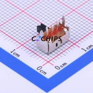 OS102011MA1QN1 Slide Switch Through hole Component (THT) Switch Single Pole Double Throw Rectangle Pin Header PC Pin 8.4mm - Product Image 2